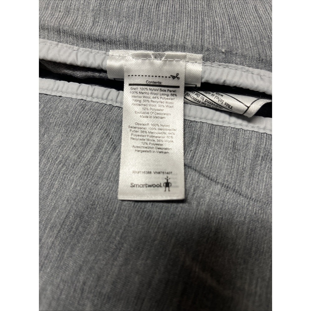 SmartWool Smartloft Insulated Hoodie Vest Merino Wool Womens Size Small - Picture 6 of 9